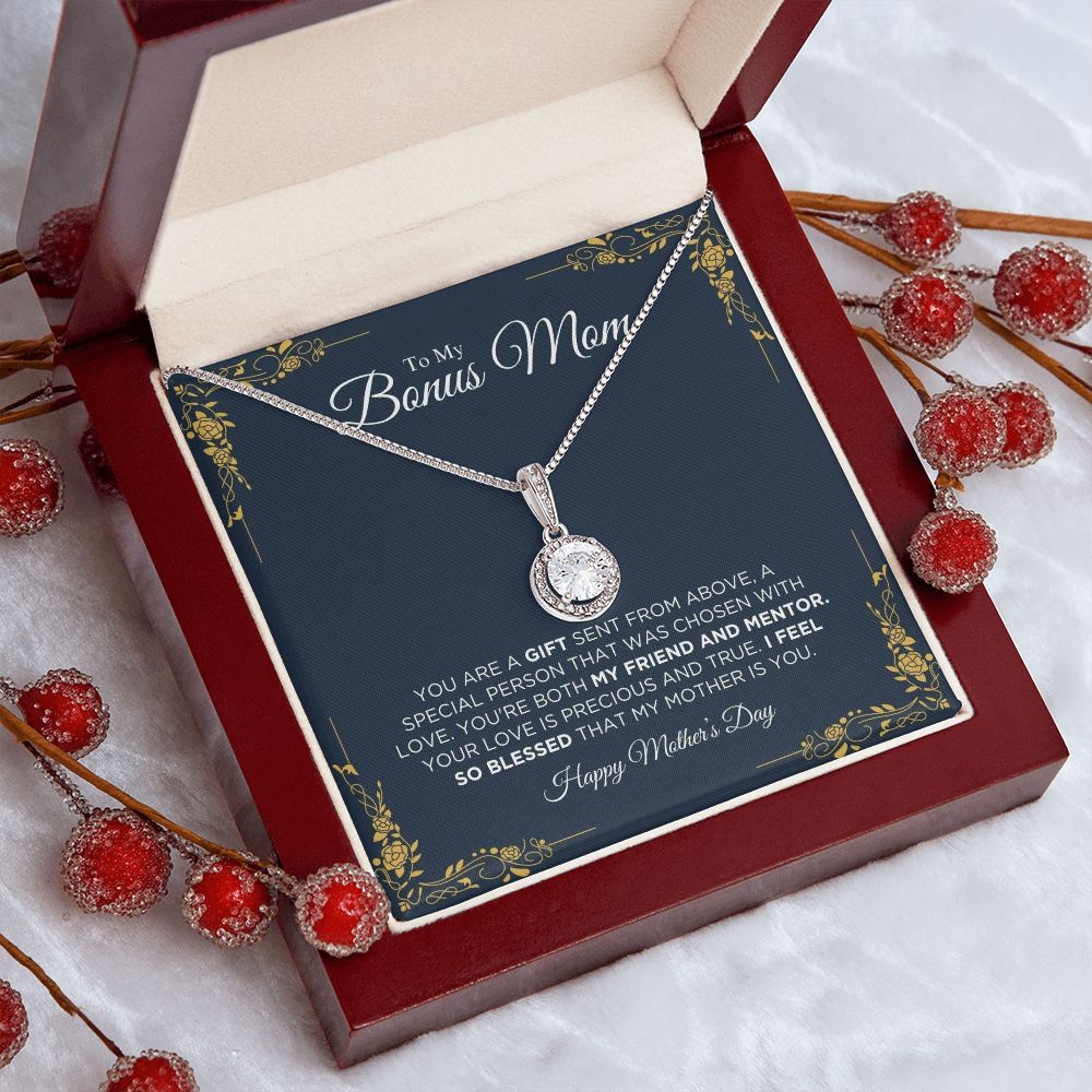 To My Bonus Mom - Happy Mother's Day - Eternal Hope Necklace