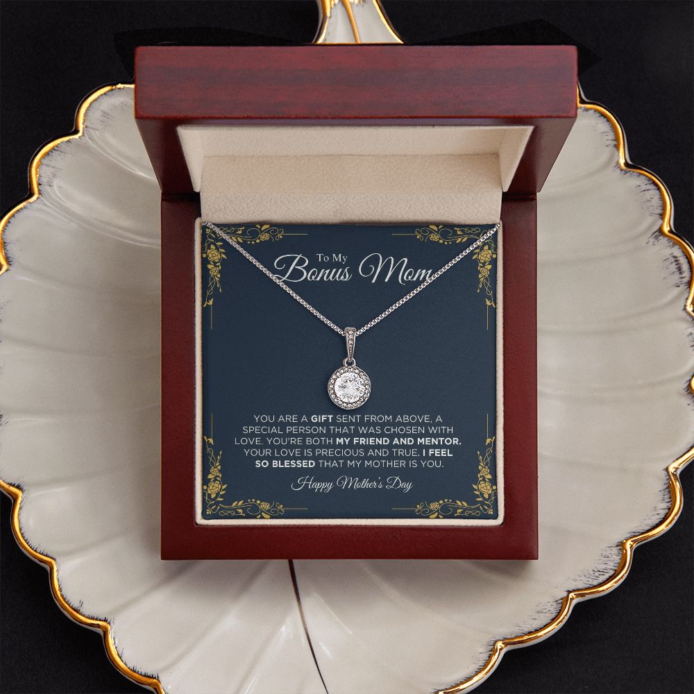 To My Bonus Mom - Happy Mother's Day - Eternal Hope Necklace