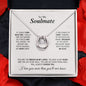 To My Soulmate - My Everything - Lucky In Love Necklace