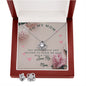 Mom- Love Knot Earring & Necklace Set