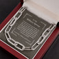 To My Military Spouse - Our Hero - Forever Linked Necklace
