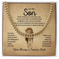 To My Son - Do Your Best - Cuban Link Chain
