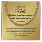 Mi Querido Nieto - Ganas O Aprendes - Cuban Link Chain