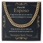 Para Mi Esposo - Amor De Mi Vida - Cuban Link Chain