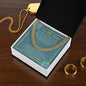 To My Son - Do Your Best - Cuban Link Chain