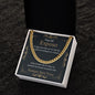 Para Mi Esposo - Amor De Mi Vida - Cuban Link Chain