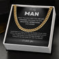 My Man- Cuban Link Chain
