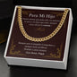 Para Mi Hijo - Siempre Y Para Siempre - Cuban Link Chain