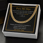 Para Mi Hijo - Siempre Y Para Siempre - Cuban Link Chain