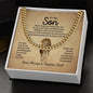 To My Son - Do Your Best - Cuban Link Chain