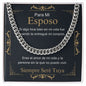 Para Mi Esposo - Amor De Mi Vida - Cuban Link Chain