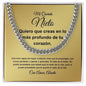 Mi Querido Nieto - Ganas O Aprendes - Cuban Link Chain