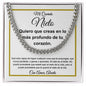 Mi Querido Nieto - Ganas O Aprendes - Cuban Link Chain