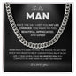My Man- Cuban Link Chain