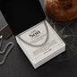 To My Son - Do Your Best - Cuban Link Chain