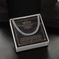To My Man - I Love You More - Cuban Link Chain