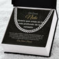 Mi Querido Nieto - Ganas O Aprendes - Cuban Link Chain