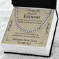 Para Mi Esposo - Amor De Mi Vida - Cuban Link Chain