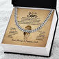 To My Son - Do Your Best - Cuban Link Chain