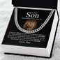 To My Son - Believe In Yourself - Cuban Link Chain