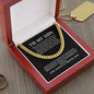 To My Son - Do Your Best - Cuban Link Chain