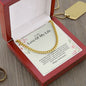 Love Of My Life - Happy Anniversary - Cuban Link Chain