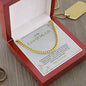 Love Of My Life - Happy Anniversary - Cuban Link Chain