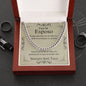 Para Mi Esposo - Amor De Mi Vida - Cuban Link Chain