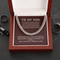 To My Son - Do Your Best - Cuban Link Chain