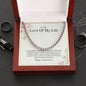 Love Of My Life - Happy Anniversary - Cuban Link Chain