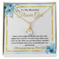 Flower Girl - Thank You - Alluring Beauty Necklace