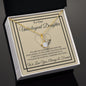 To Our Unbiological Daughter - A Precious Flower - Alluring Beauty Necklace