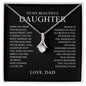 Daughter - Always Remember - Alluring Beauty Necklace