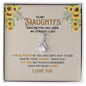 To My Daughter - My Greatest Joy - Alluring Beauty Necklace