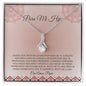 Para Mi Hija - Ganas O Aprendes - Alluring Beauty Necklace