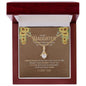 To My Daughter - My Greatest Joy - Alluring Beauty Necklace
