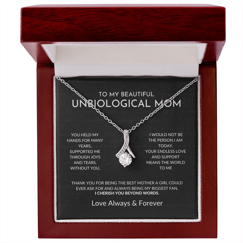Unbiological Mom - Beyond Words - Alluring Beauty Necklace
