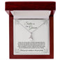 Sister Of The Groom - Thank You - Alluring Beauty Necklace