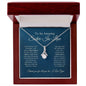 Sister-In-Law - A Friend - Alluring Beauty Necklace