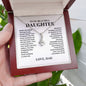 Daughter - Always Remember - Alluring Beauty Necklace