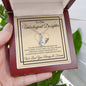 To Our Unbiological Daughter - A Precious Flower - Alluring Beauty Necklace