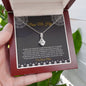 Para Mi Hija - Ganas O Aprendes - Alluring Beauty Necklace