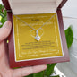 To Our Unbiological Daughter - A Precious Flower - Alluring Beauty Necklace