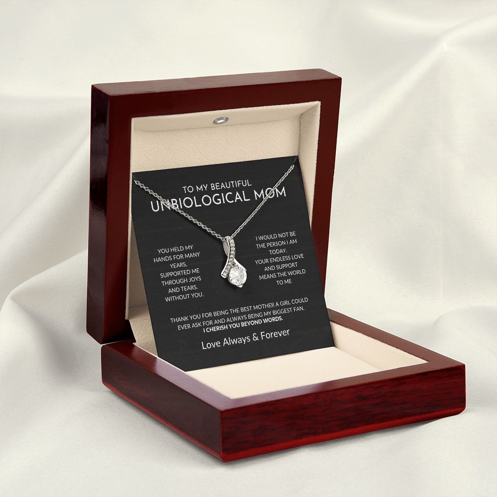 Unbiological Mom - Beyond Words - Alluring Beauty Necklace