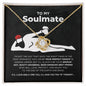 To My Soulmate - Smokin' Hot - Love Knot Necklace