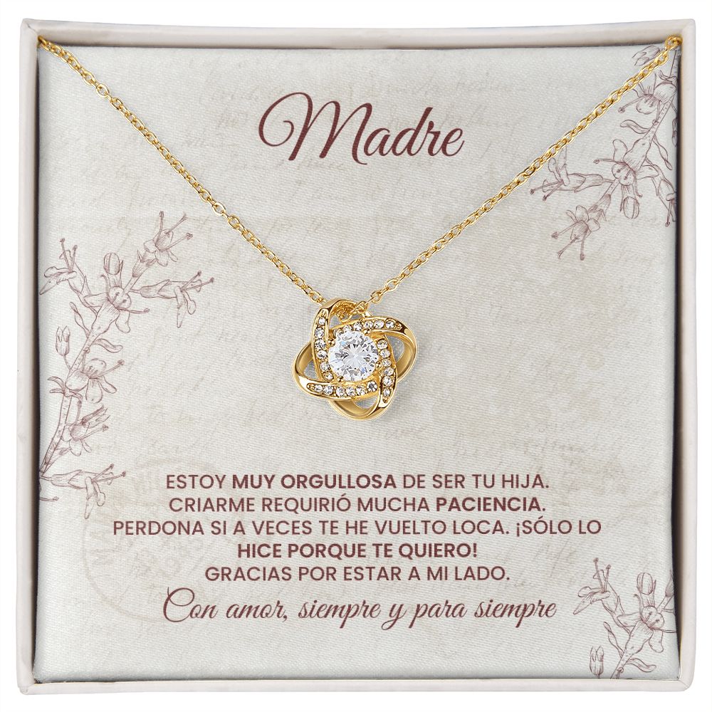 Madre - Love Knot Necklace
