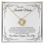 Para Mi Increible Madre - Love Knot Necklace