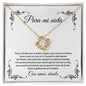 Para Mi Nieta - Love Knot Necklace