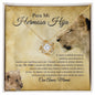 Para Mi Hermosa Hija - Sentir Mi Amor - Love Knot Necklace