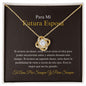 Para Mi Futura Esposa - Lo Mejor Que - Love Knot Necklace